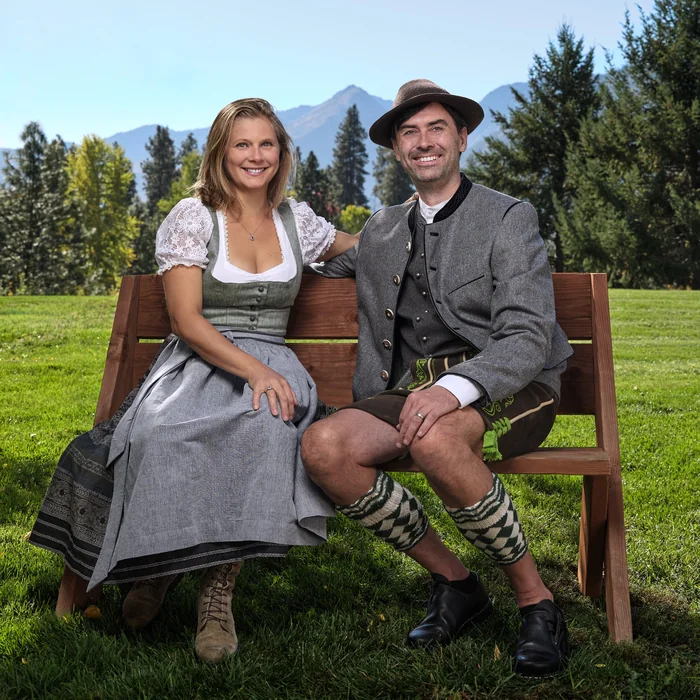 Erika and Martin Szuster in Tracht